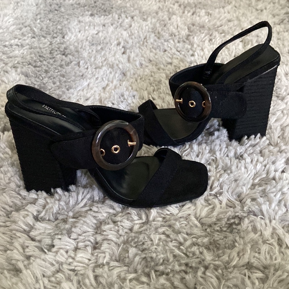 Black Block Heels - image 2